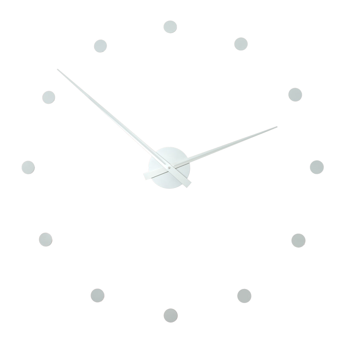Radius Design - Flexible Wanduhr | weiß