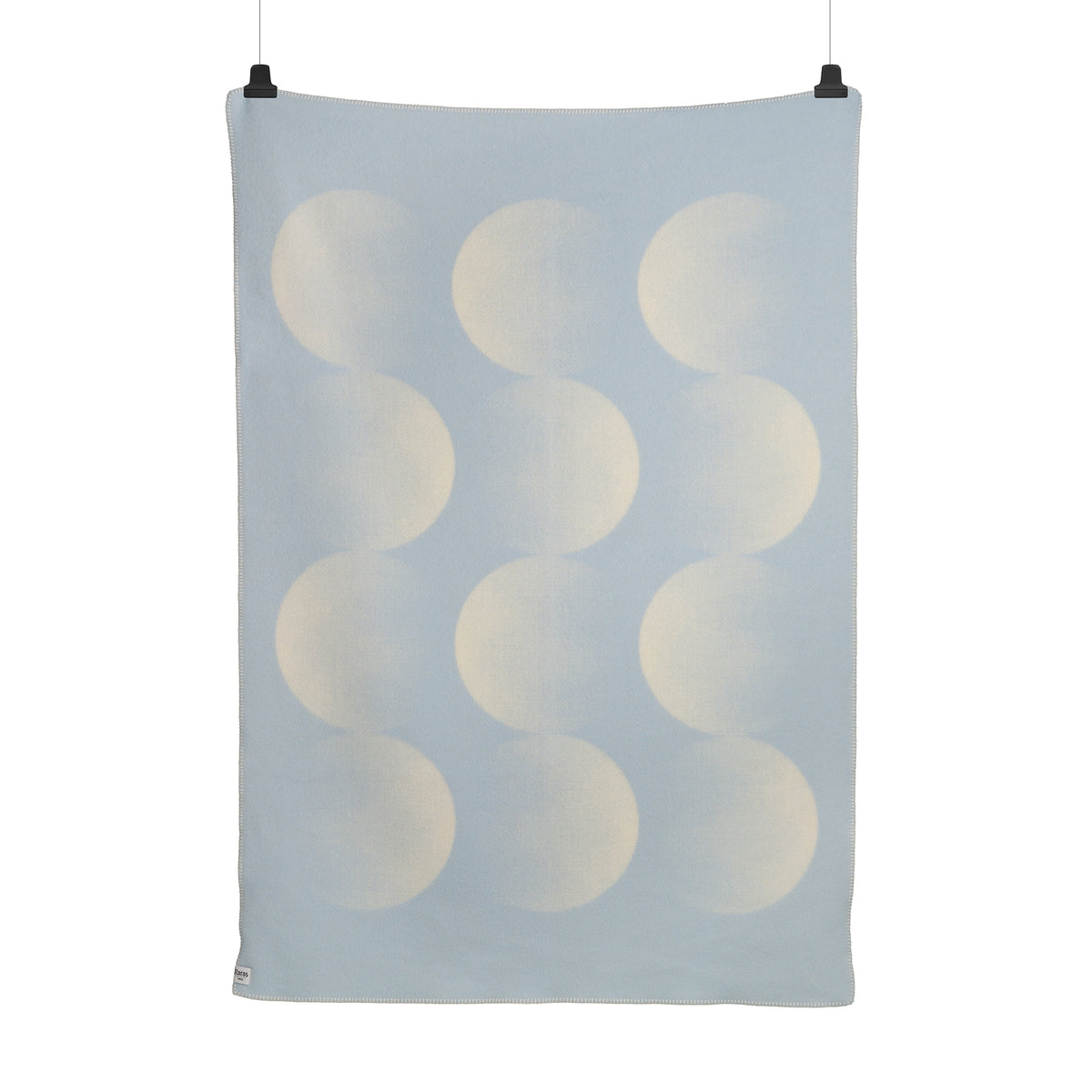 Røros Tweed - MOON Decke | blau