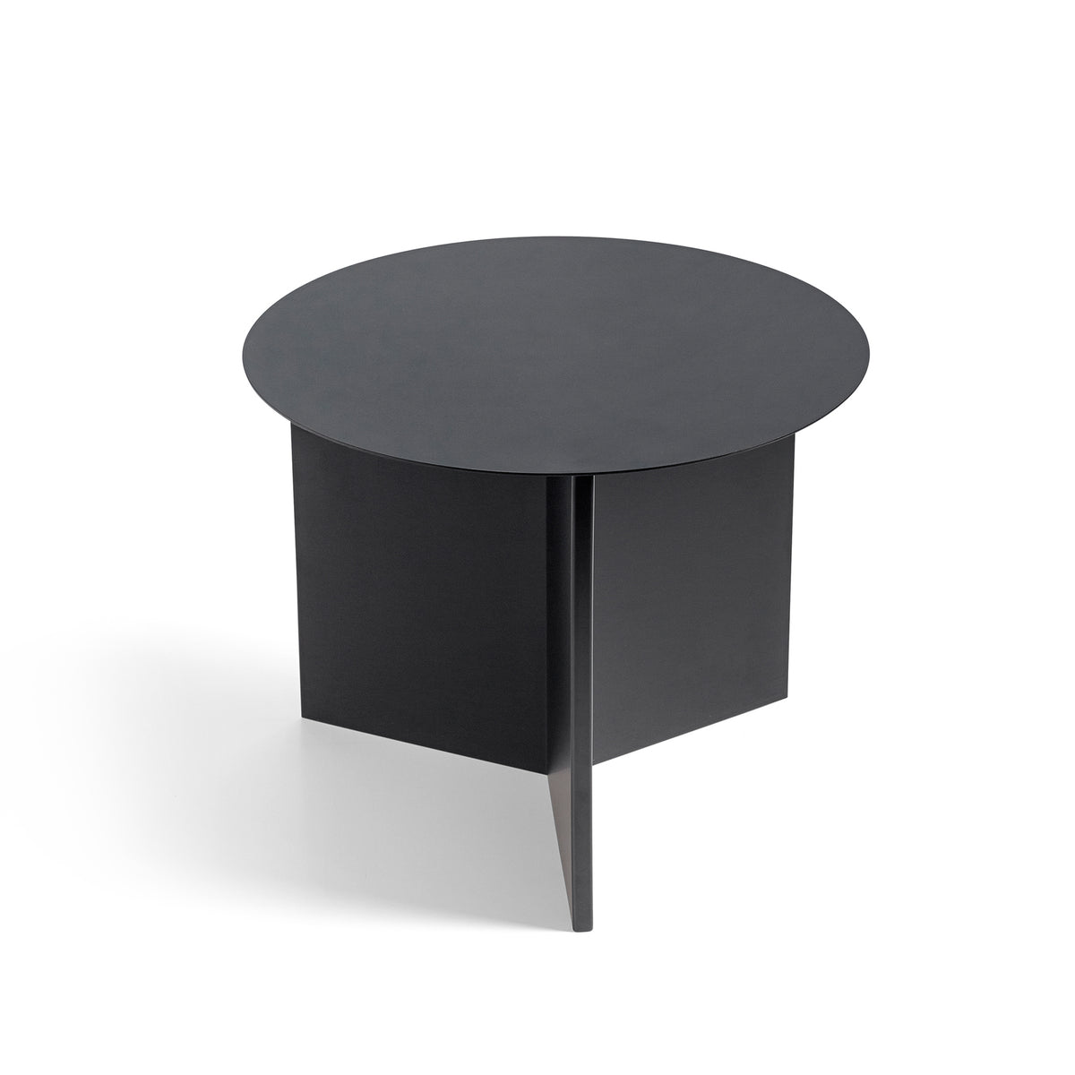 HAY - Slit Table Round | Ø 45 x H 35,5 cm / schwarz