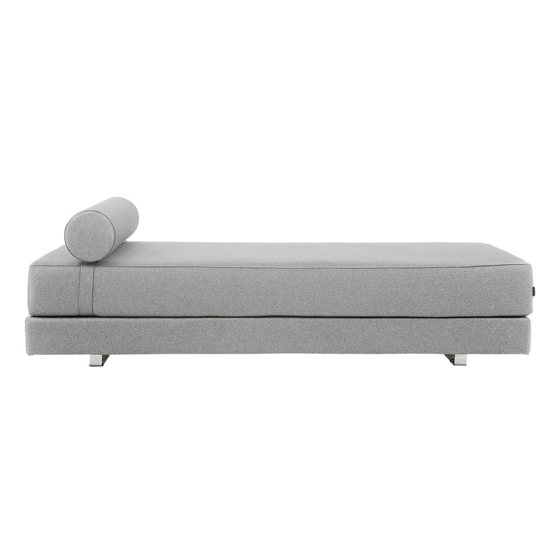 Softline - Lubi Schlafsofa  | Filz grau (620) / Taschenfederkern