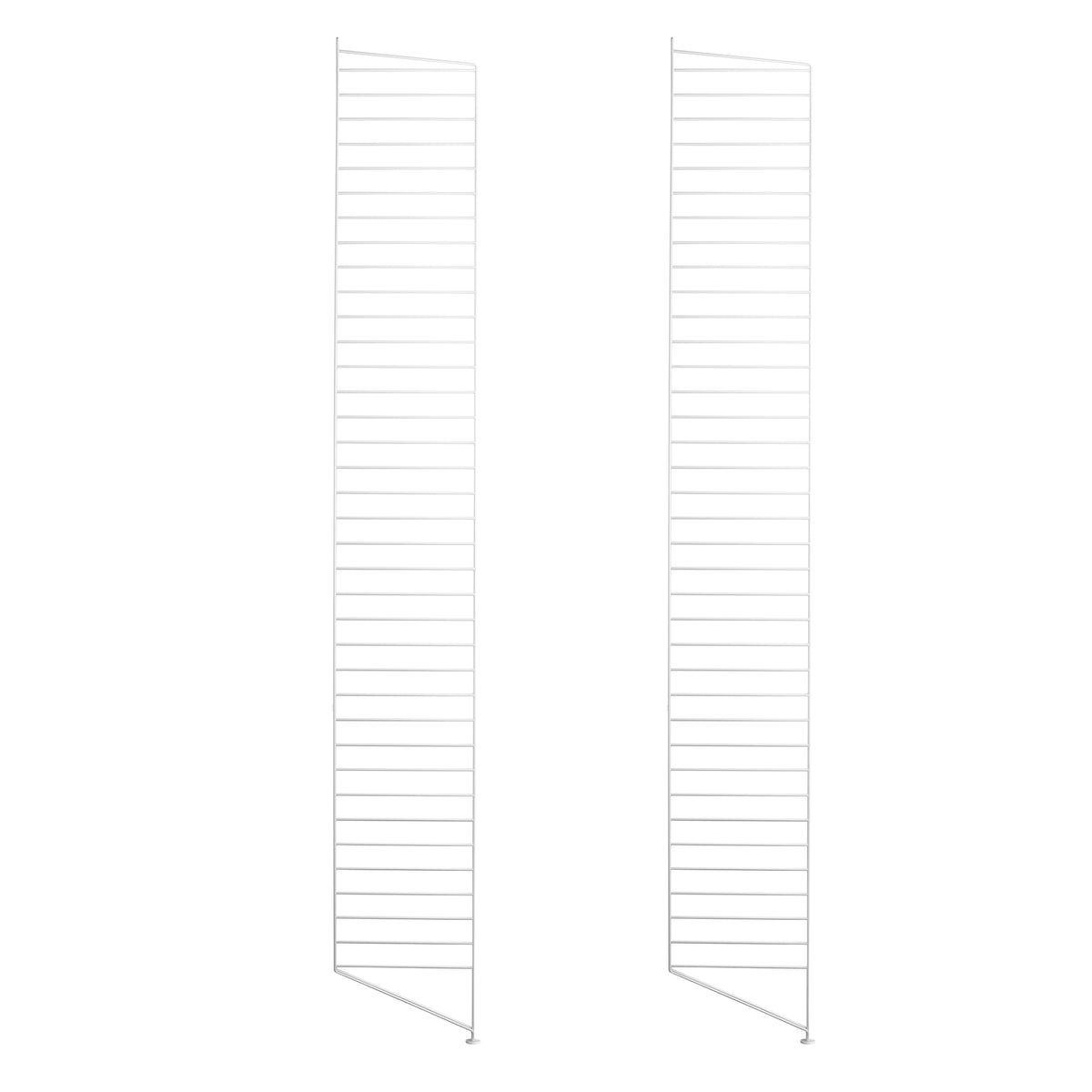 String - Bodenleiter | 2er Set / 200 x 30 cm / weiß