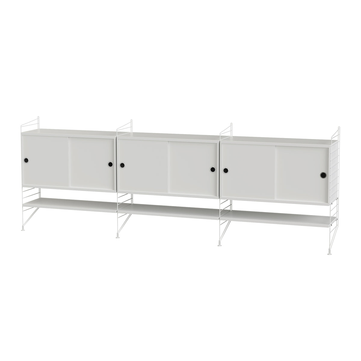 String - Sideboard | weiß/weiß