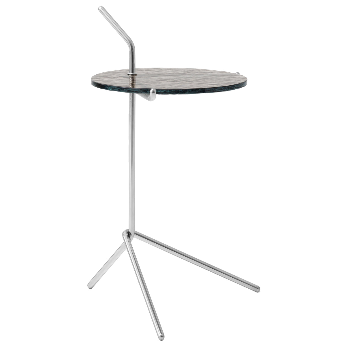 &amp;Tradition - Halten Side Table SH9 | Rauchglas / Edelstahl