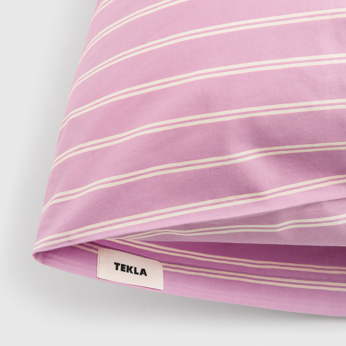 Tekla - Perkal Kissenbezug | 40 x 80 cm / mallow pink stripes, 50 x 70 cm / mallow pink stripes, 60 x 70 cm / mallow pink stripes, 65 x 65 cm / mallow pink stripes, 80 x 80 cm / mallow pink stripes