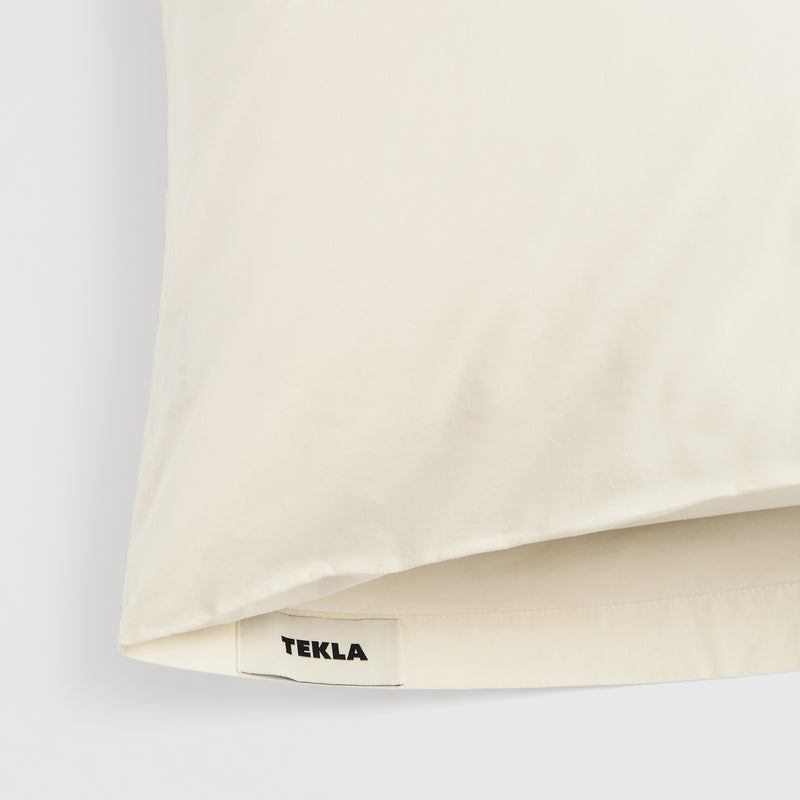 Tekla - Perkal Kissenbezug | 40 x 80 cm / winter white, 50 x 70 cm / winter white, 60 x 70 cm / winter white, 65 x 65 cm / winter white, 80 x 80 cm / winter white