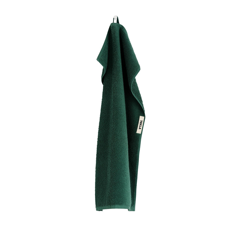 Tekla - Terry Handtuch | Handtuch (50 x 90 cm) / forest green