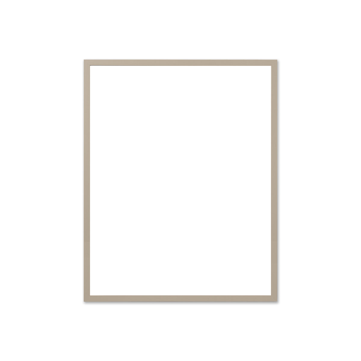 The Poster Club - Bilderrahmen Eiche beige | Echtglas / 40 x 50 cm