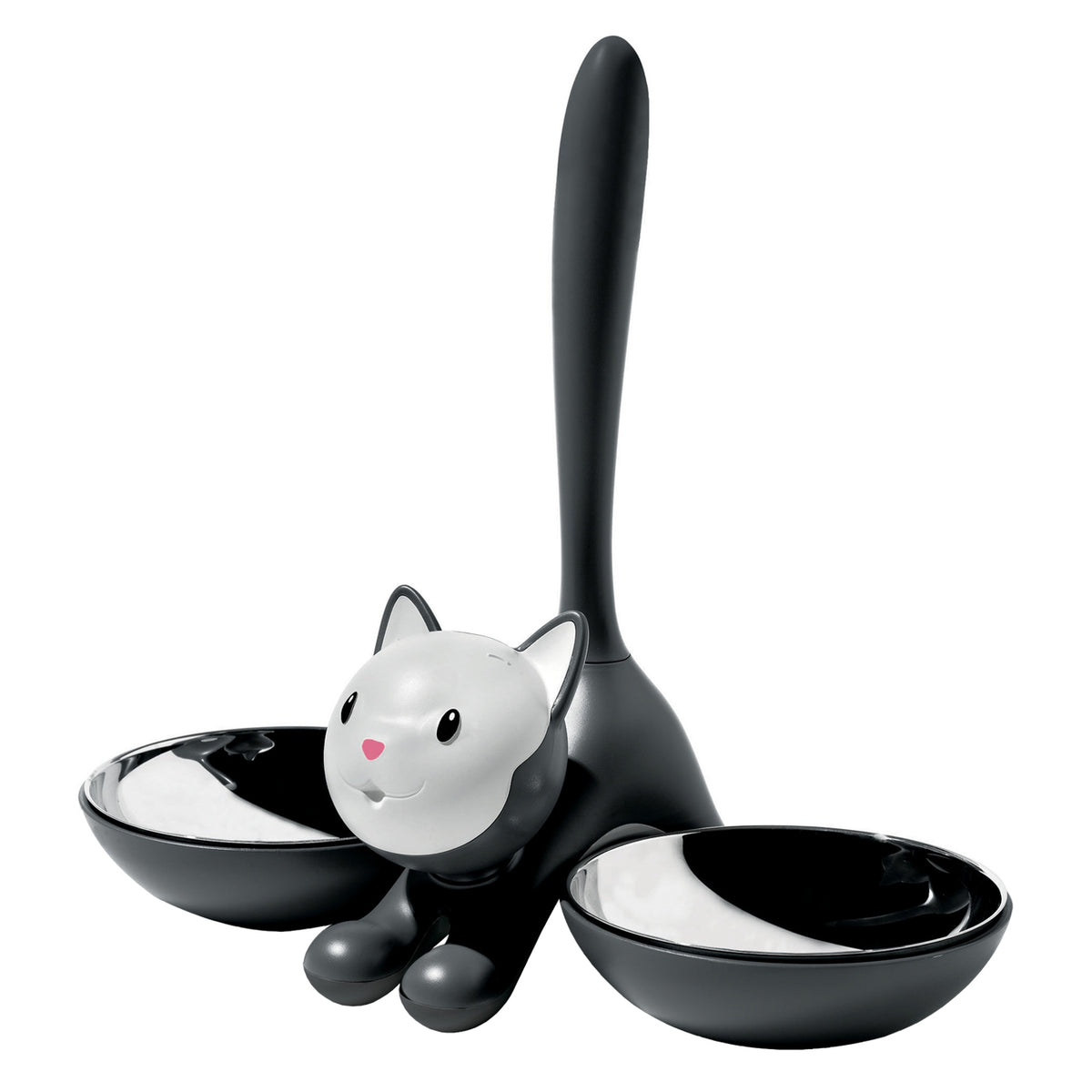 A di Alessi - Tigrito Katzennapf | schwarz