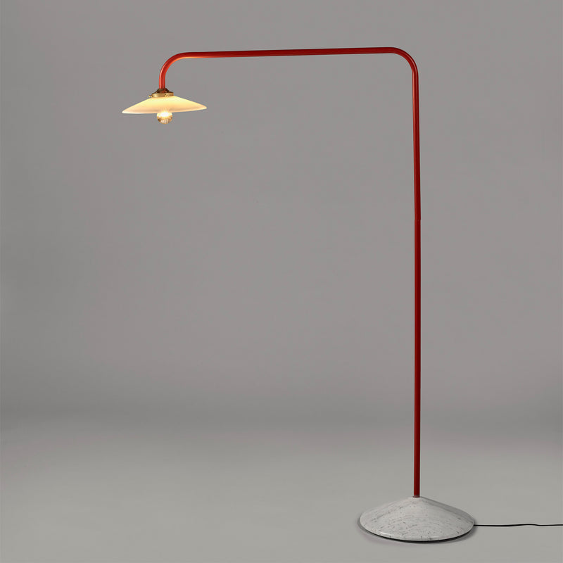 Valerie Objects - Standing Lamp N°1 Stehleuchte Marmor | rot