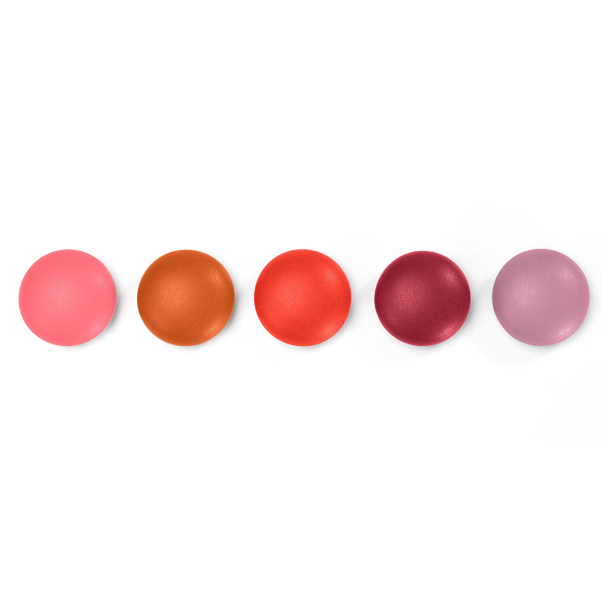 Vitra - Magnet Dots (5er-Set) | rot