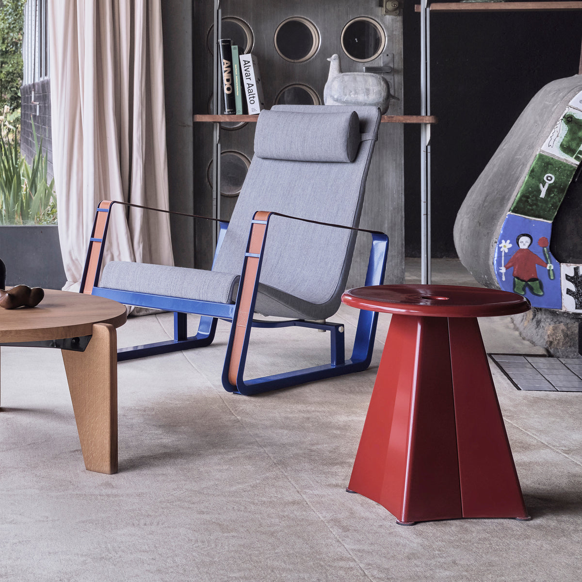 Vitra - Tabouret Métallique Hocker