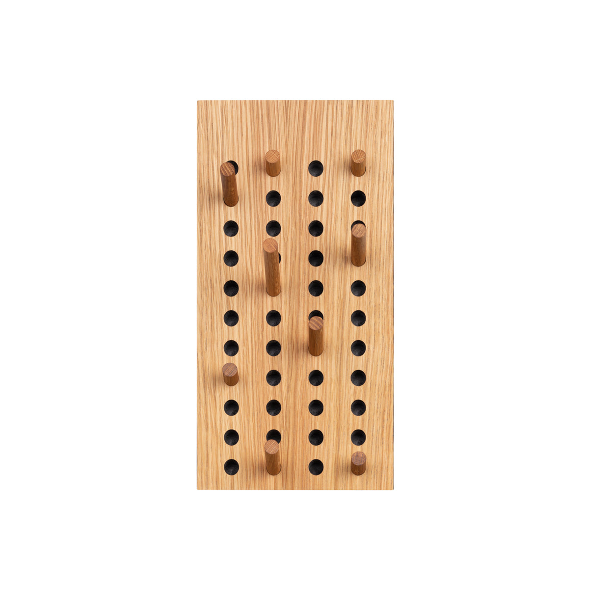 We Do Wood - Scoreboard Garderobe | vertikal / small / Eiche natur