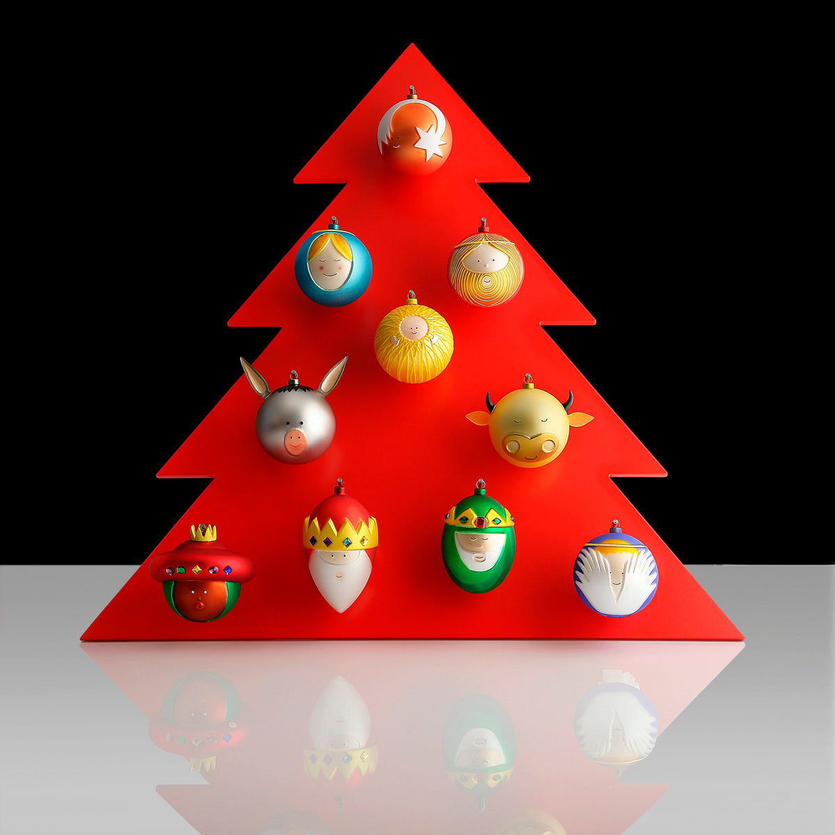 A di Alessi - Weihnachtsbaumkugeln Heilige Drei Könige