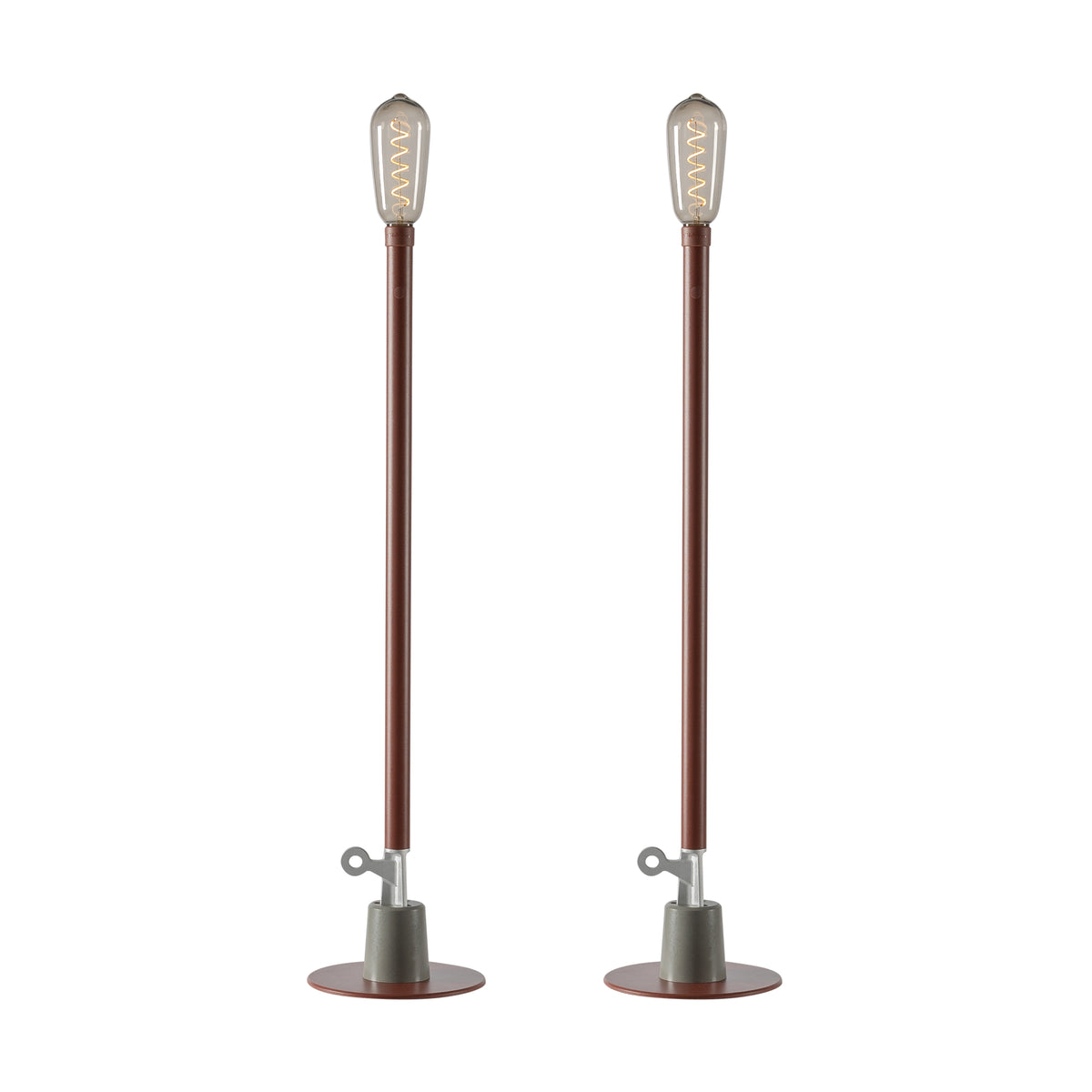 Weltevree - Sticklight LED- Outdoorleuchte (2er-Set) | oxidrot