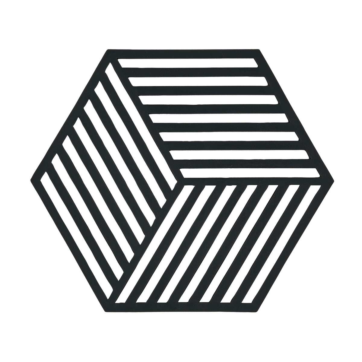 Zone Denmark - Hexagon Untersetzer | normal / schwarz
