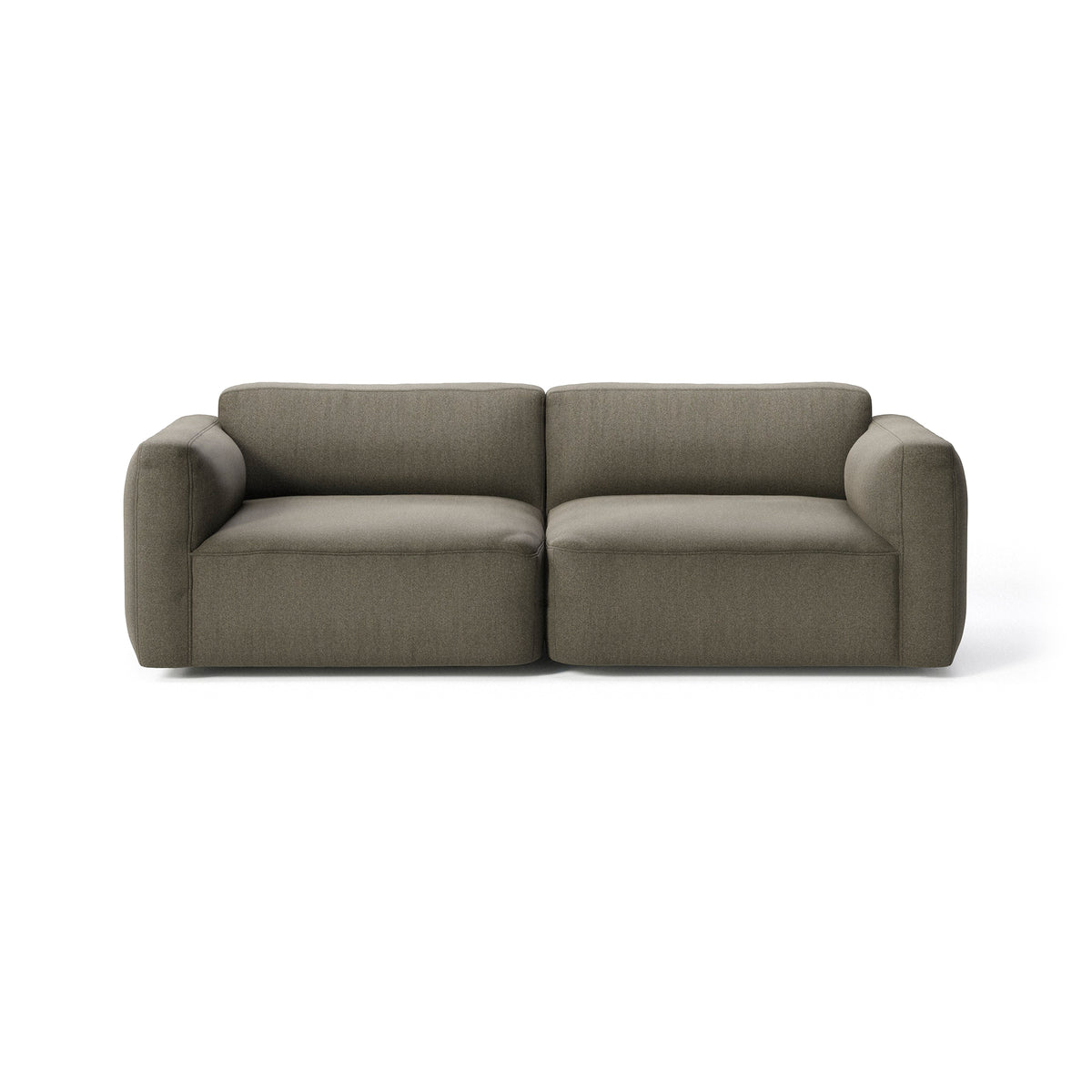 &amp;Tradition - Develius Mellow Sofa | Barnum 08 / Konfiguration A / Graugrün