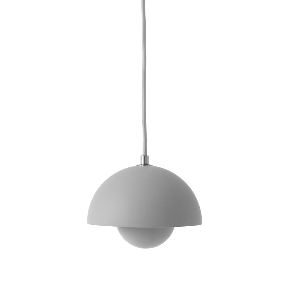 &amp;Tradition - FlowerPot Pendelleuchte VP10 | matt hellgrau