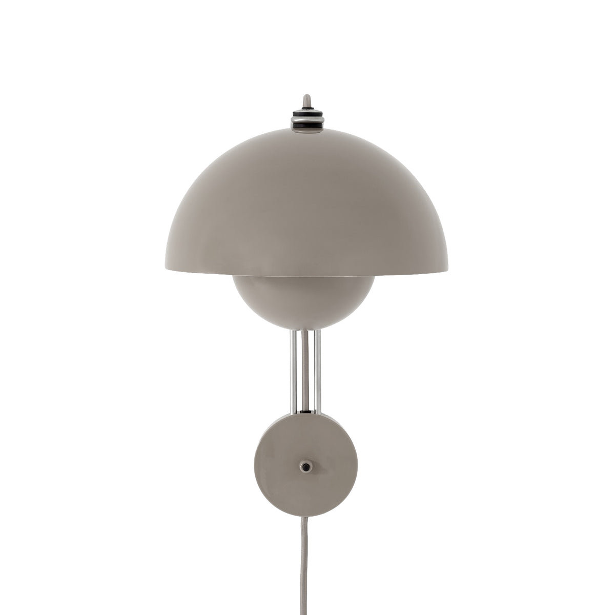 &amp;Tradition - Flowerpot Wandleuchte VP8 | grau-beige