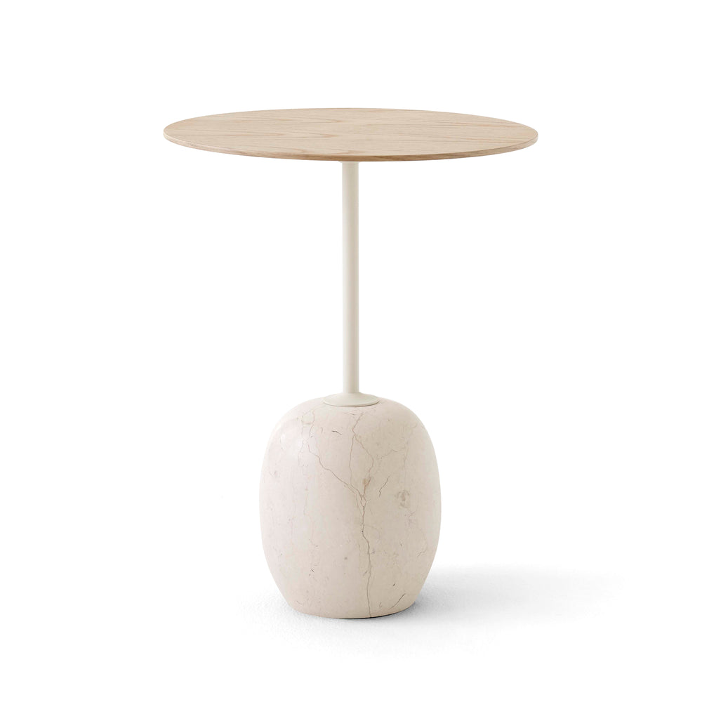 &amp;Tradition - Lato Beistelltisch | rund Ø 40 cm, H 50 cm / Eiche