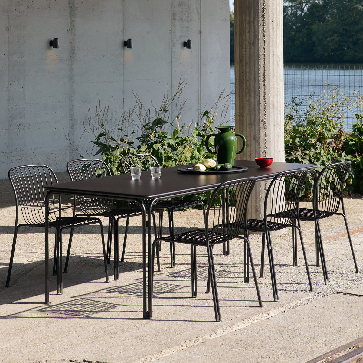&amp;Tradition - Thorvald SC99 Gartentisch | warm schwarz