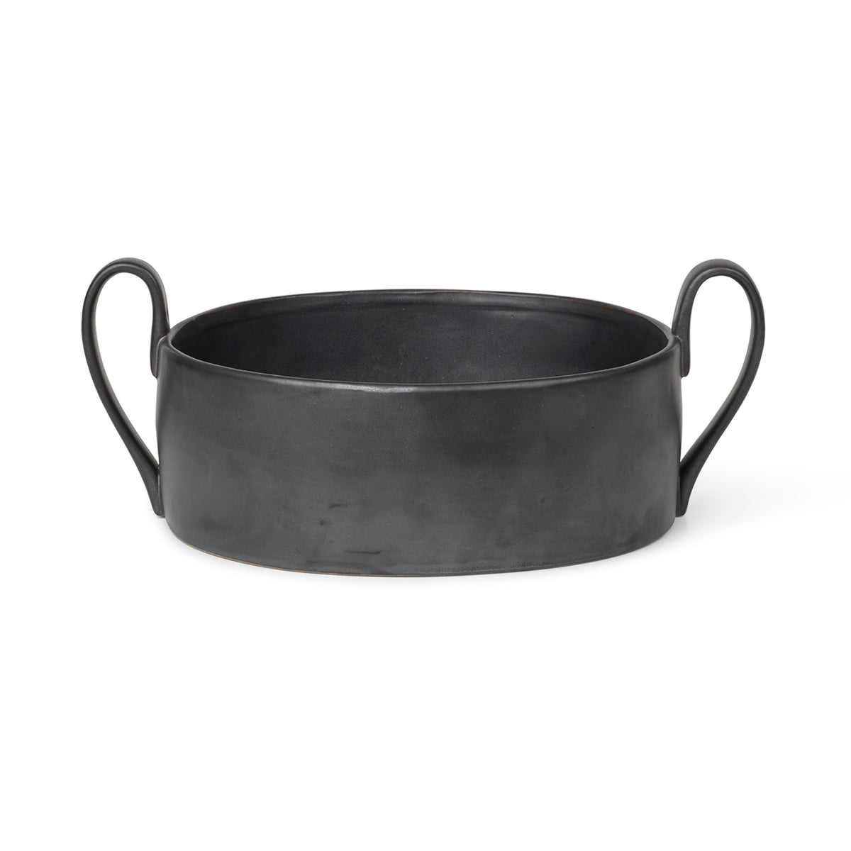 Ferm Living - Flow Obstschale | schwarz