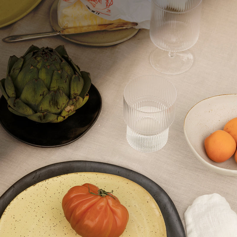 Ferm Living - Ripple Trinkgläser low (4er-Set)