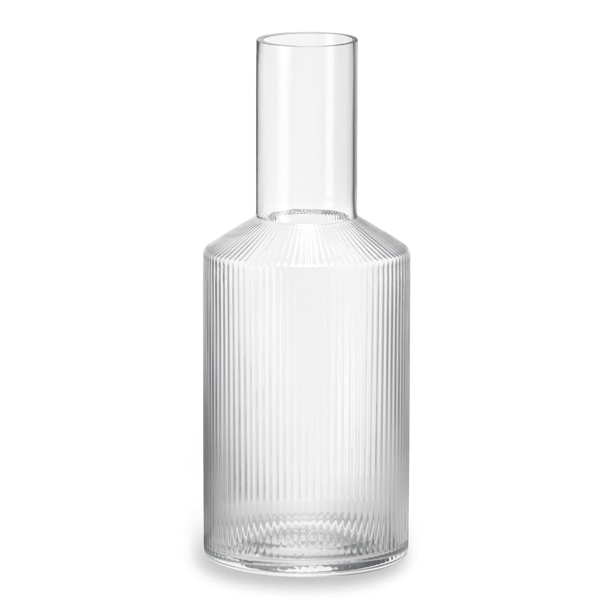 Ferm Living - Ripple Karaffe | clear