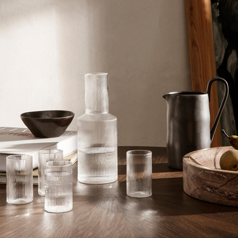 Ferm Living - Ripple Weinkaraffe