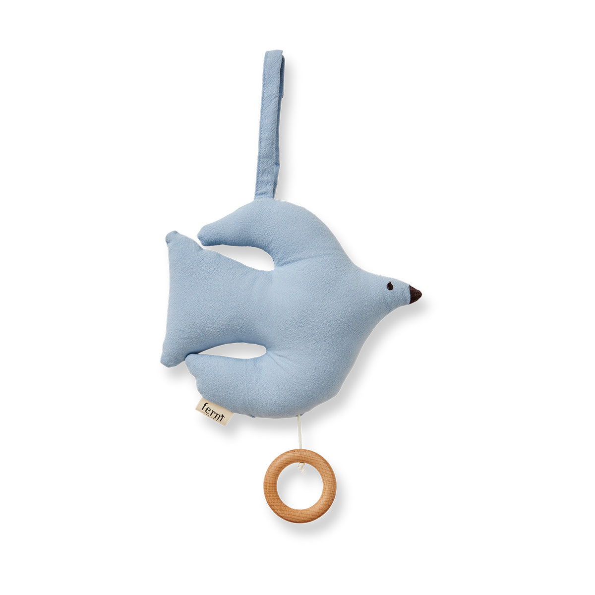 Ferm Living - Swif Bird Musikmobile | blue fog