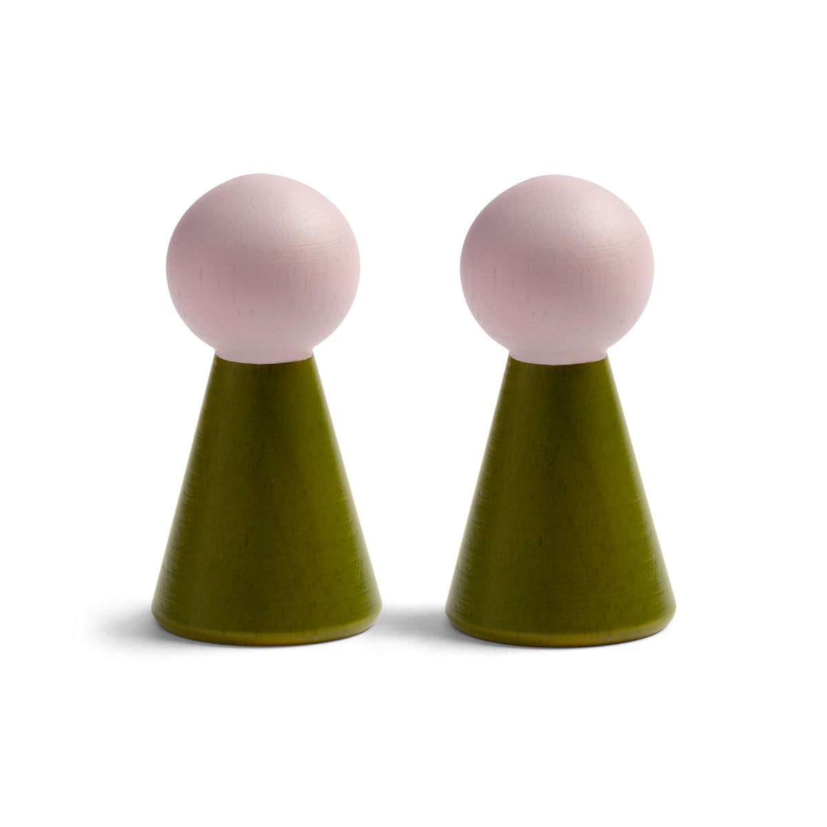 &amp;klevering - Halma Garderobenhaken | green/rose