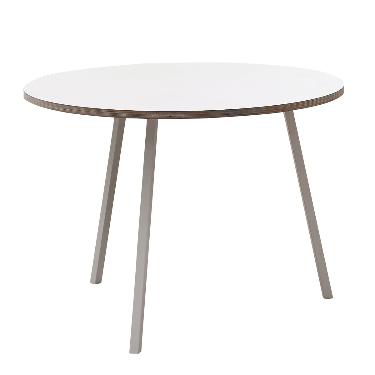 HAY - Loop Stand Tisch, rund | weiß