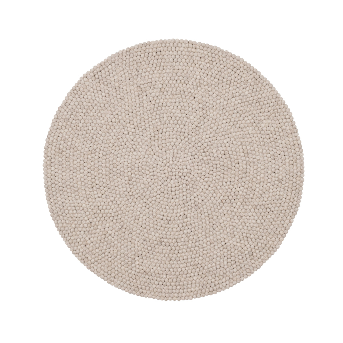 myfelt - Béla Filzkugelteppich rund | Ø 140 cm