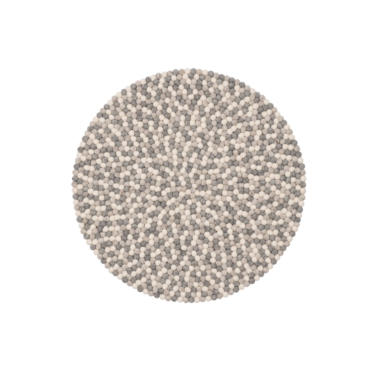 myfelt - Hella Filzkugelteppich rund | Ø 90 cm