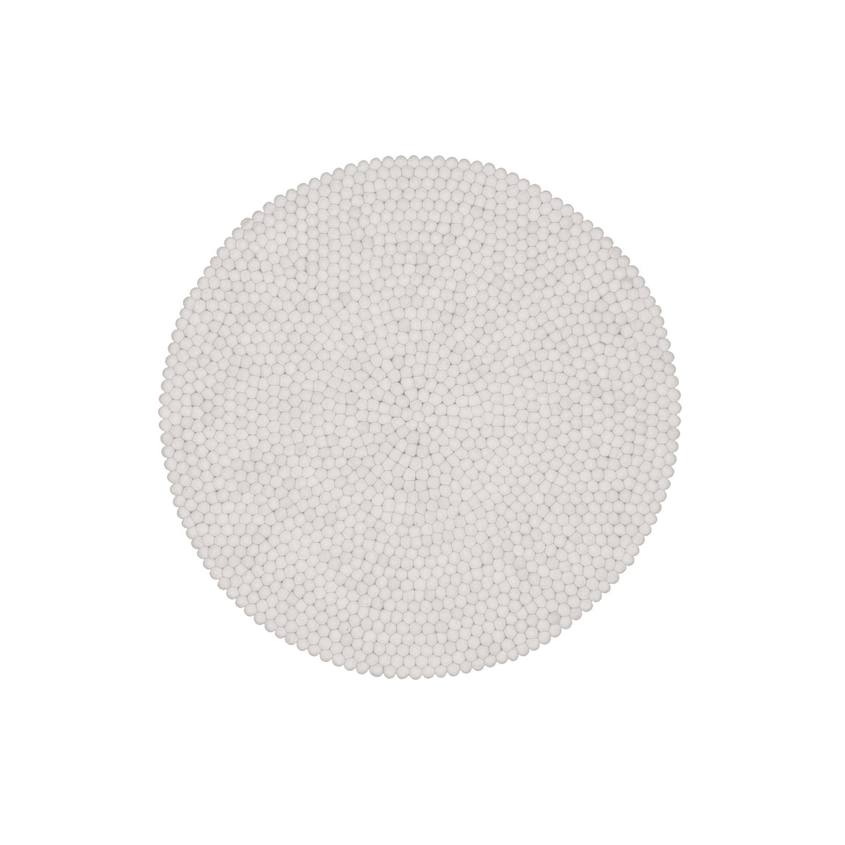 myfelt - Linéa Filzkugelteppich rund | Ø 90 cm