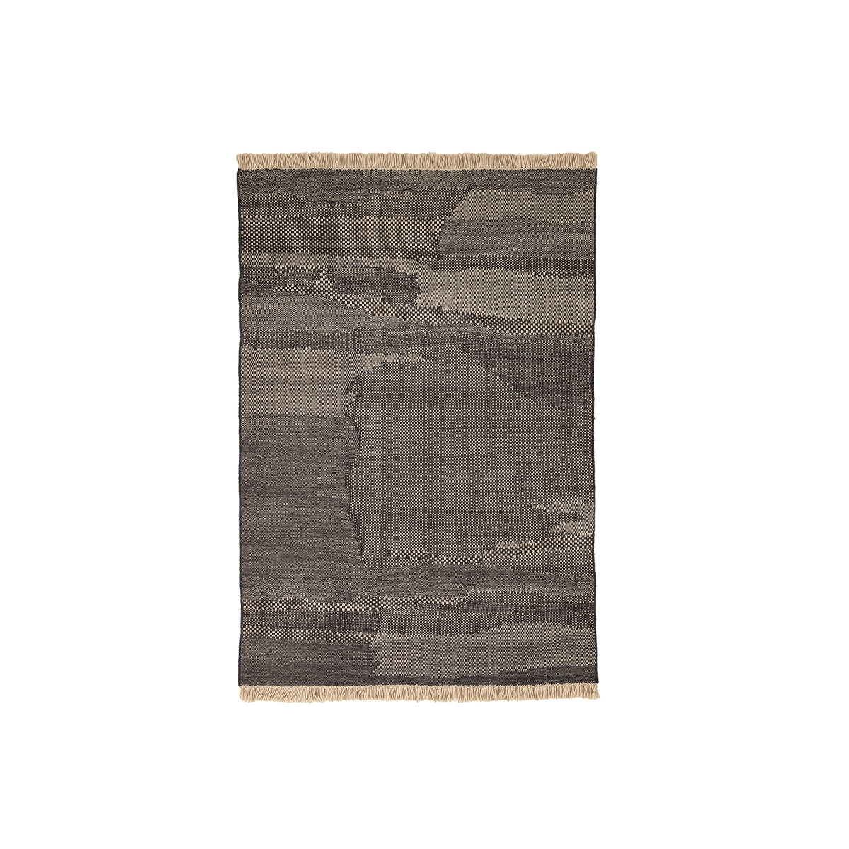 nanimarquina - Wabisabi Wollteppich | 170 x 240 cm / anthrazit