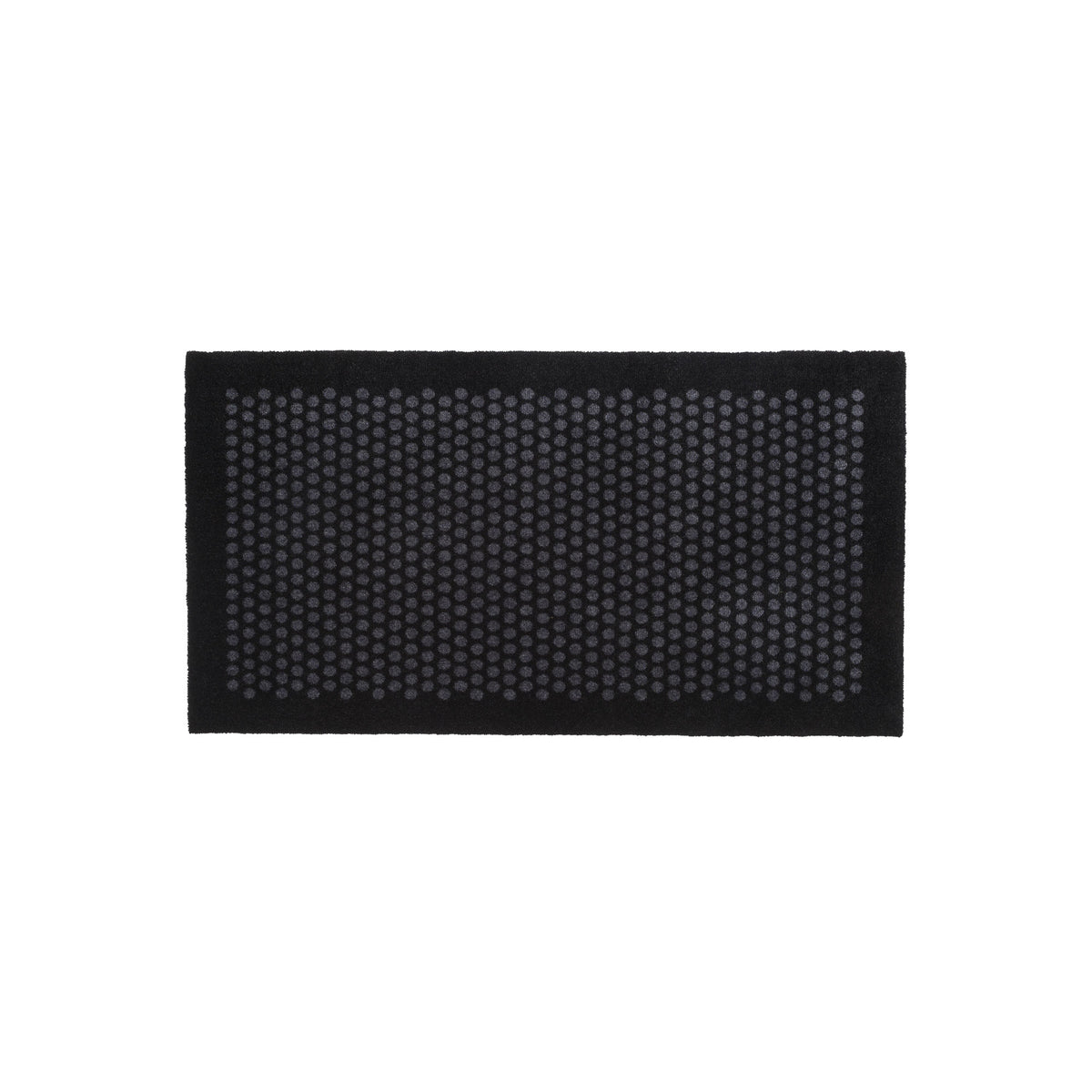 tica copenhagen - Dot Fußmatte | 67 x 120 cm / schwarz/grau