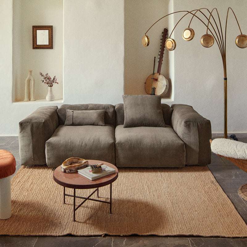 vetsak - Sofa Seat Medium | Cord Velour mocha