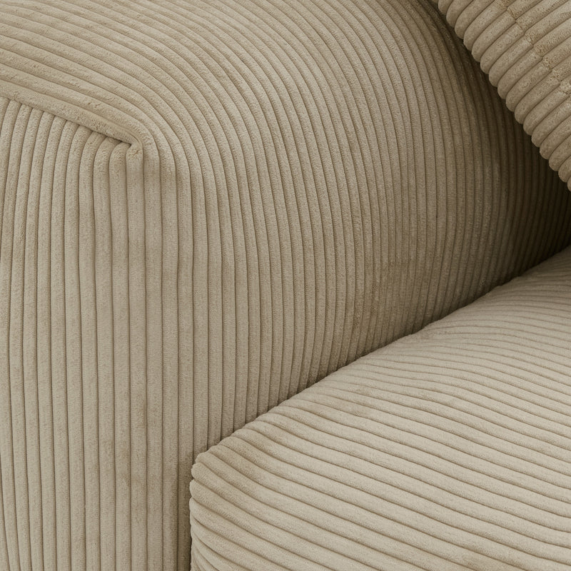 vetsak - Sofa Seat Medium | Cord Velour sand