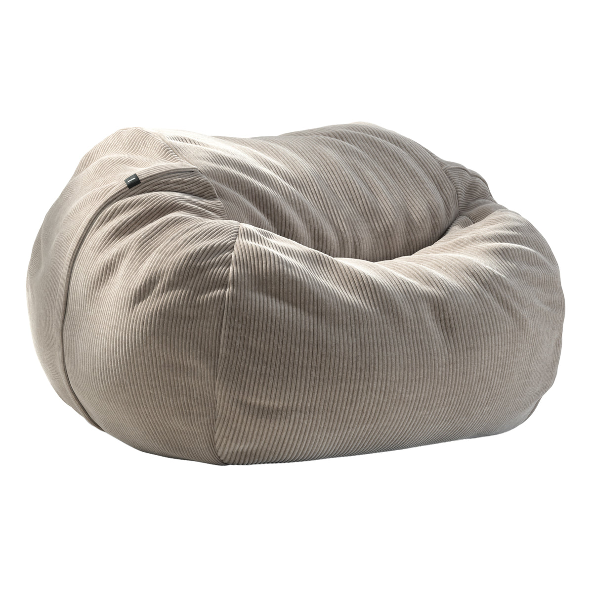vetsak - Sitzsack Large | Cord Velour platinum