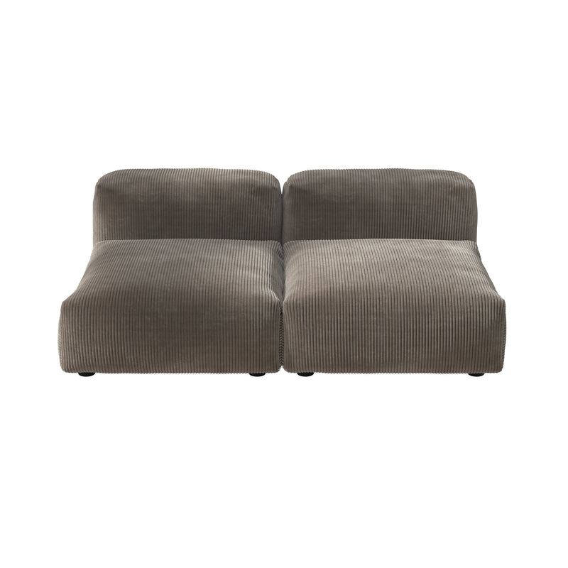 vetsak - Sofa Set 01 Medium | Cord Velours mocha
