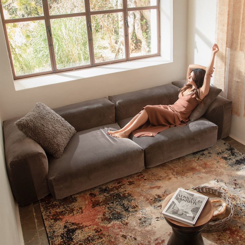 vetsak - Sofa Side Medium | Suave espresso